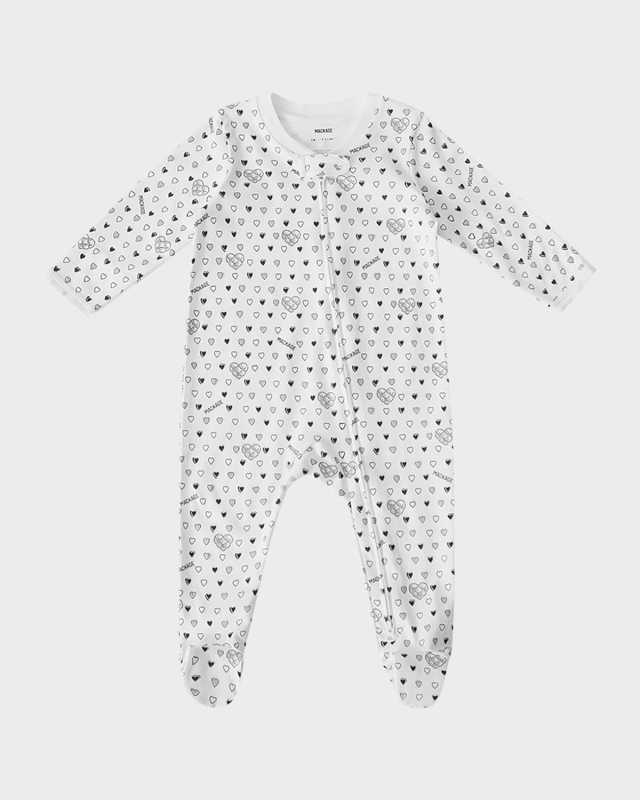 x Roller Rabbit Kid's Cotton Footie Pajamas, Size 2-5